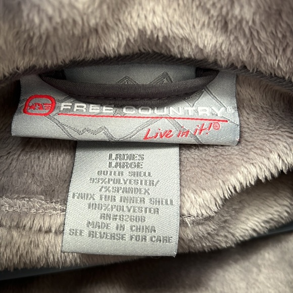 Free Country zip up coat - Picture 5 of 5